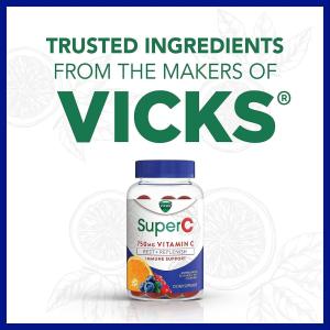 Vicks Vitamin C, 750 Mg, Gummies, Citrus Berry