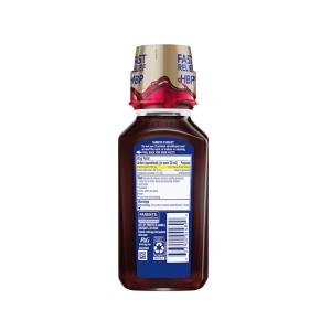Vicks NyQuil High Blood Pressure Cold And Flu Relief Liquid Medicine, 8 Fl Oz