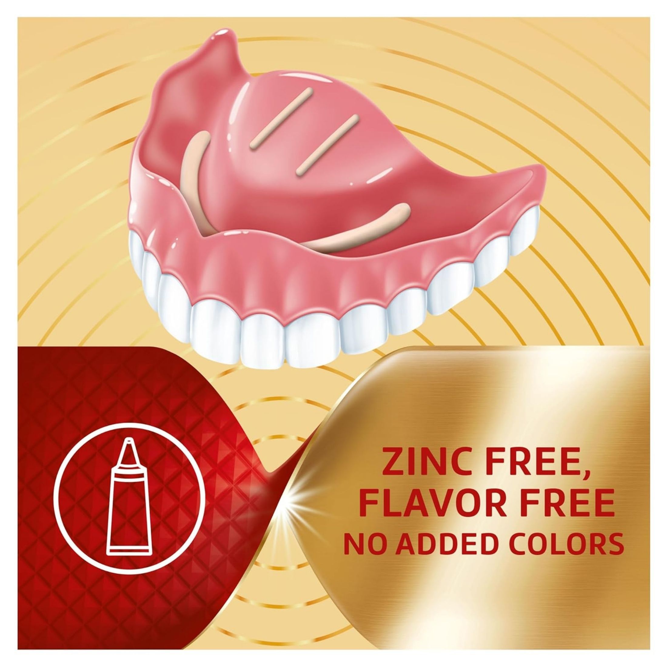 Super Poligrip Denture Adhesive Cream, Power Hold + Seal 2.2 Oz