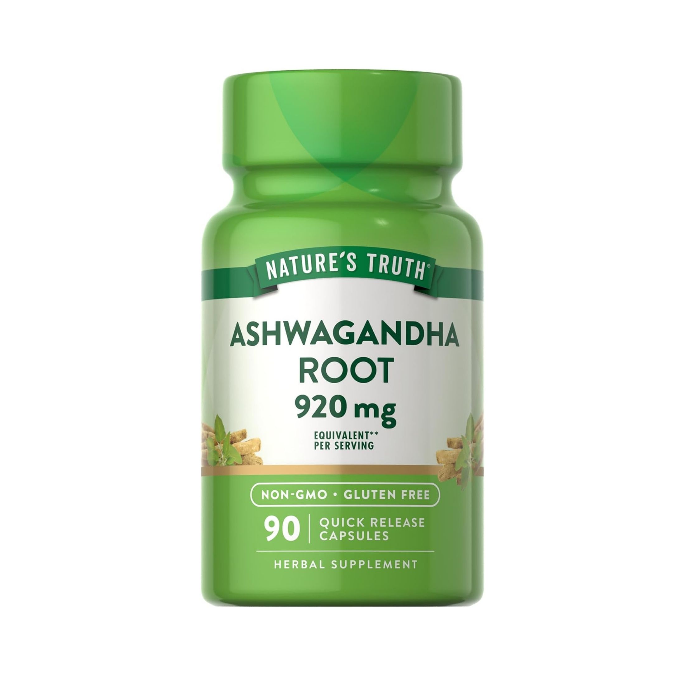 Nature's Truth Ashwagandha Root, 920 Mg, Quick Release Capsules