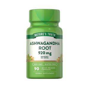 Nature's Truth Ashwagandha Root, 920 Mg, Quick Release Capsules