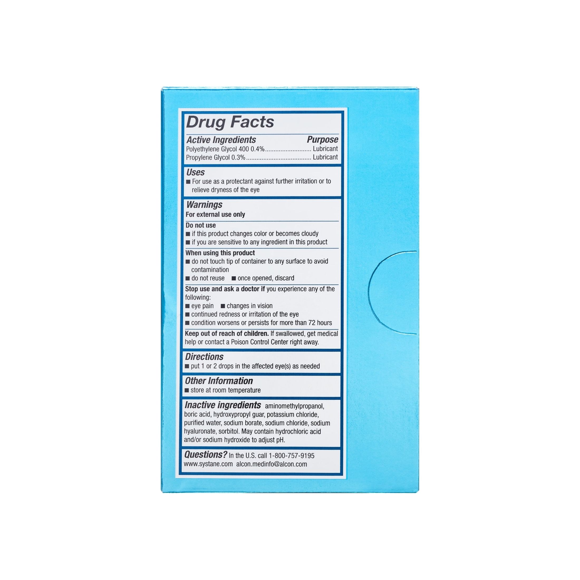 Systane Hydration PF Lubricant Eye Drops Vials - 30ct