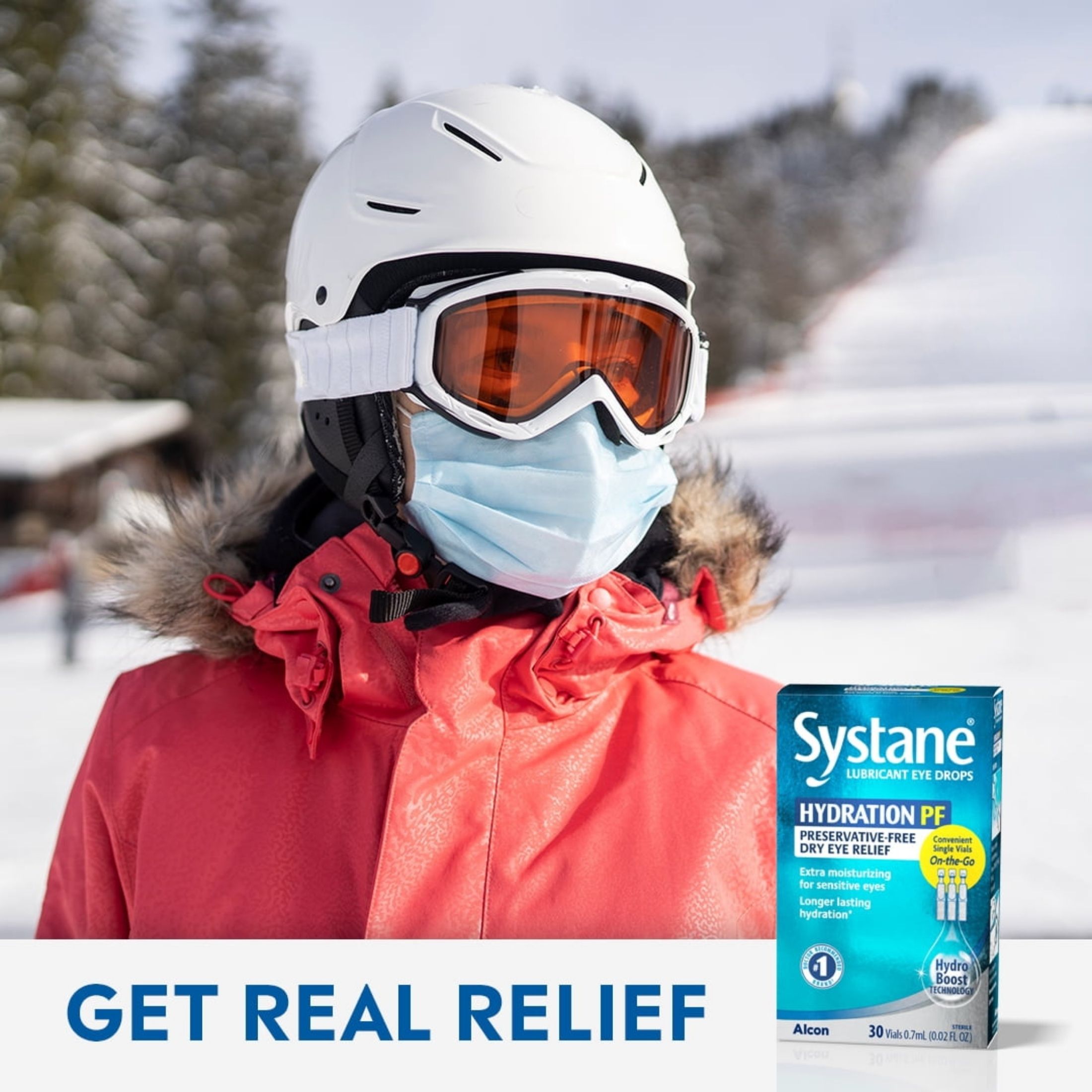 Systane Hydration PF Lubricant Eye Drops Vials - 30ct