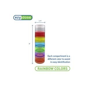Ezy Dose Pill Reminder, 7-Day, Stackable