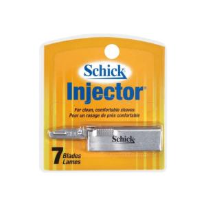 Schick Injector Men's Refill Razor Blades, 7ct