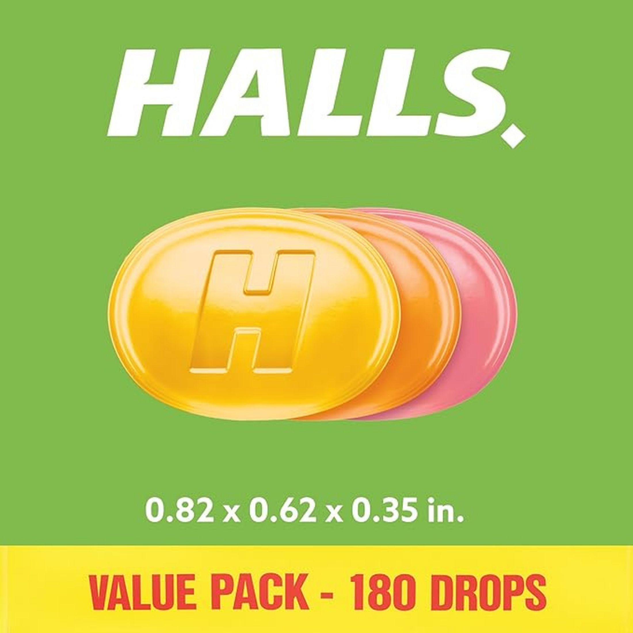 Halls Dietary Supplement Drops, Immune System Defense, Assorted Citrus
