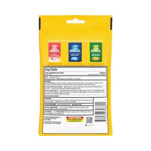 Halls Cough & Throat Relief Honey Lemon Flavor Menthol Drops