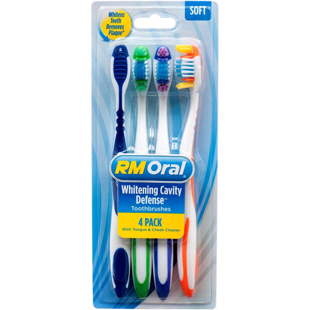 RM Oral Whitening Cavity Defense Soft Toothbrush