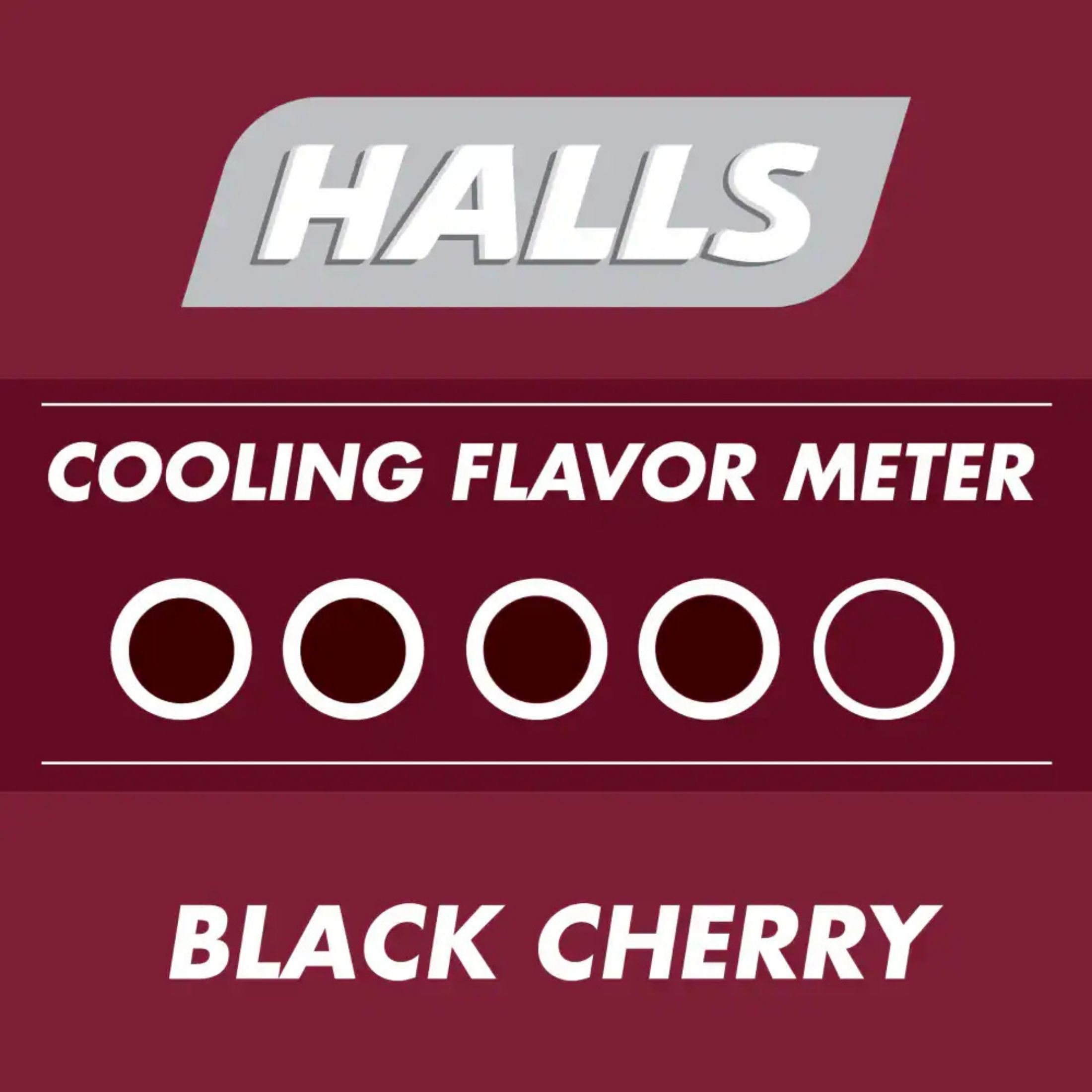 Halls Cough Drops, Sugar Free, Relief, Black Cherry Flavor