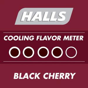 Halls Cough Drops, Sugar Free, Relief, Black Cherry Flavor