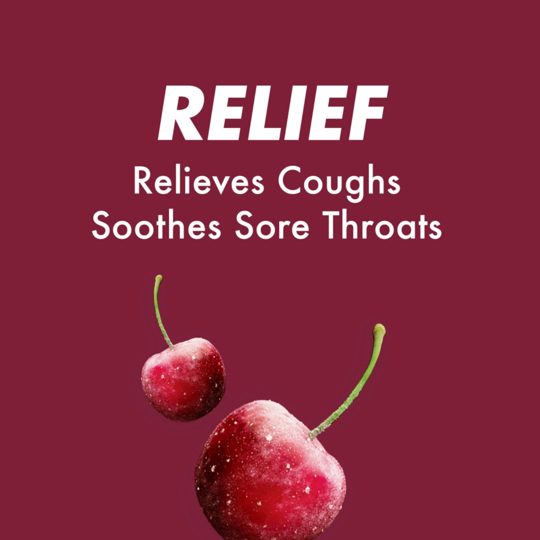 Halls Cough Drops, Sugar Free, Relief, Black Cherry Flavor