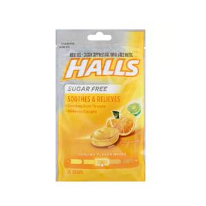 Halls Cough Drops, Sugar Free, Citrus Blend Flavor