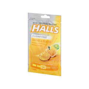 Halls Cough Drops, Sugar Free, Citrus Blend Flavor