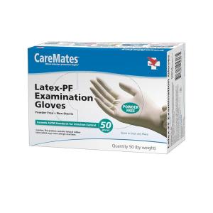 CareMates Latex-PF Examination Gloves Powder Free Extra Large
