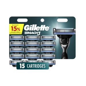 Gillette Mach3 Men's Razor Blades, 8 Blade Refills