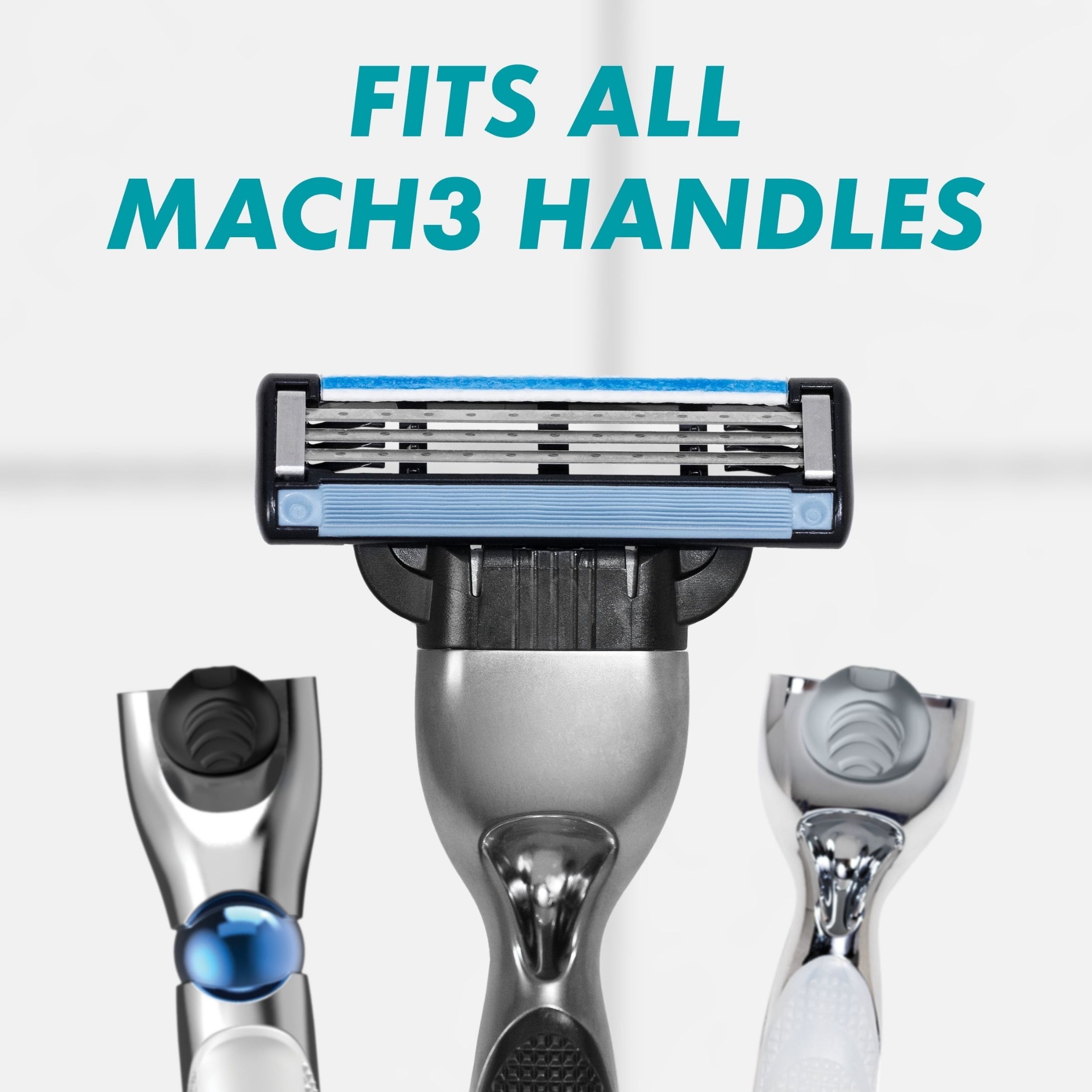 Gillette Mach3 Men's Razor Blades, 8 Blade Refills