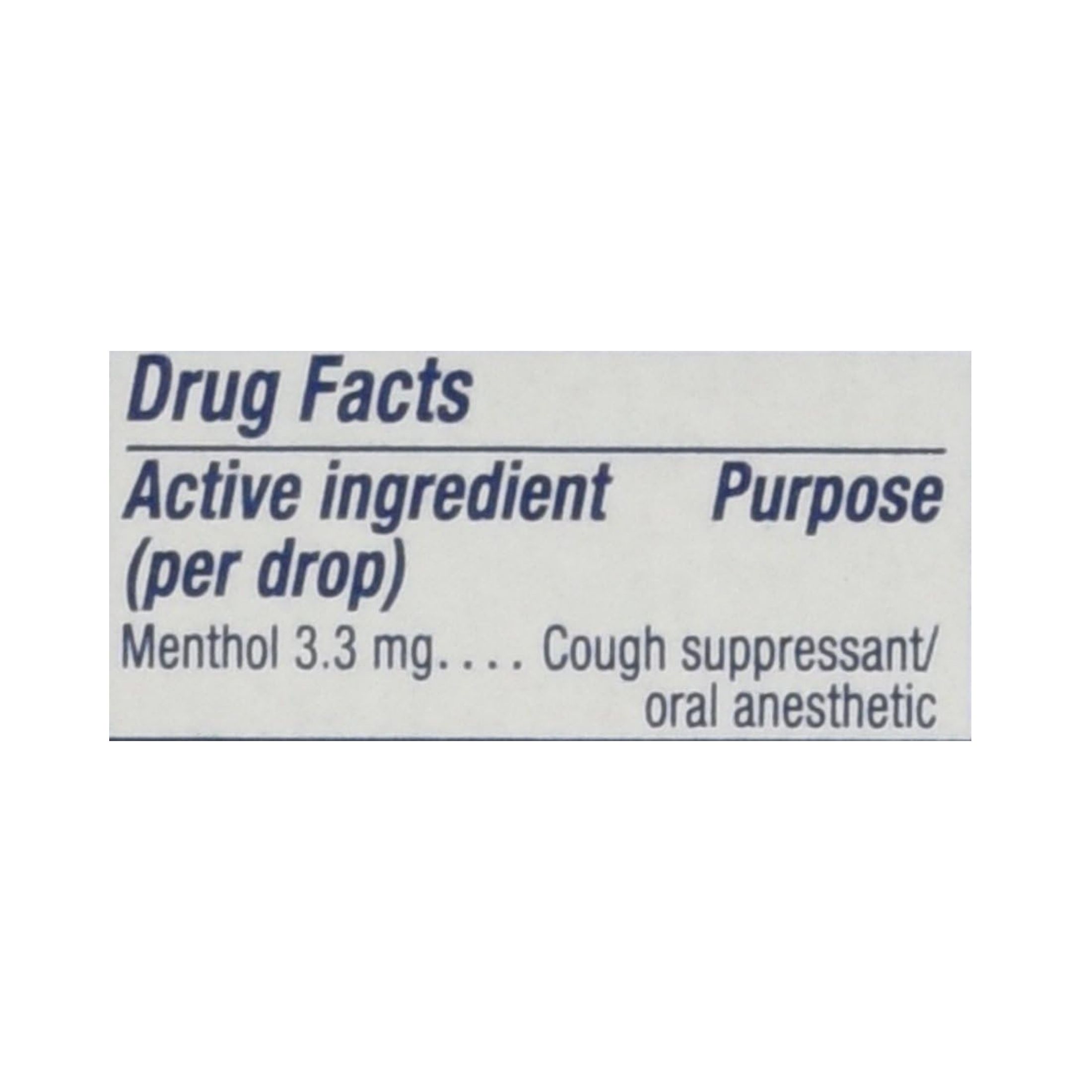 Vicks VapoDrops Cough Relief Drops Menthol Flavor, 1