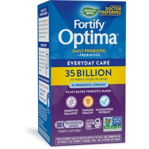 Nature's Way Fortify Optima 35 Billion Daily Probiotic Capsules