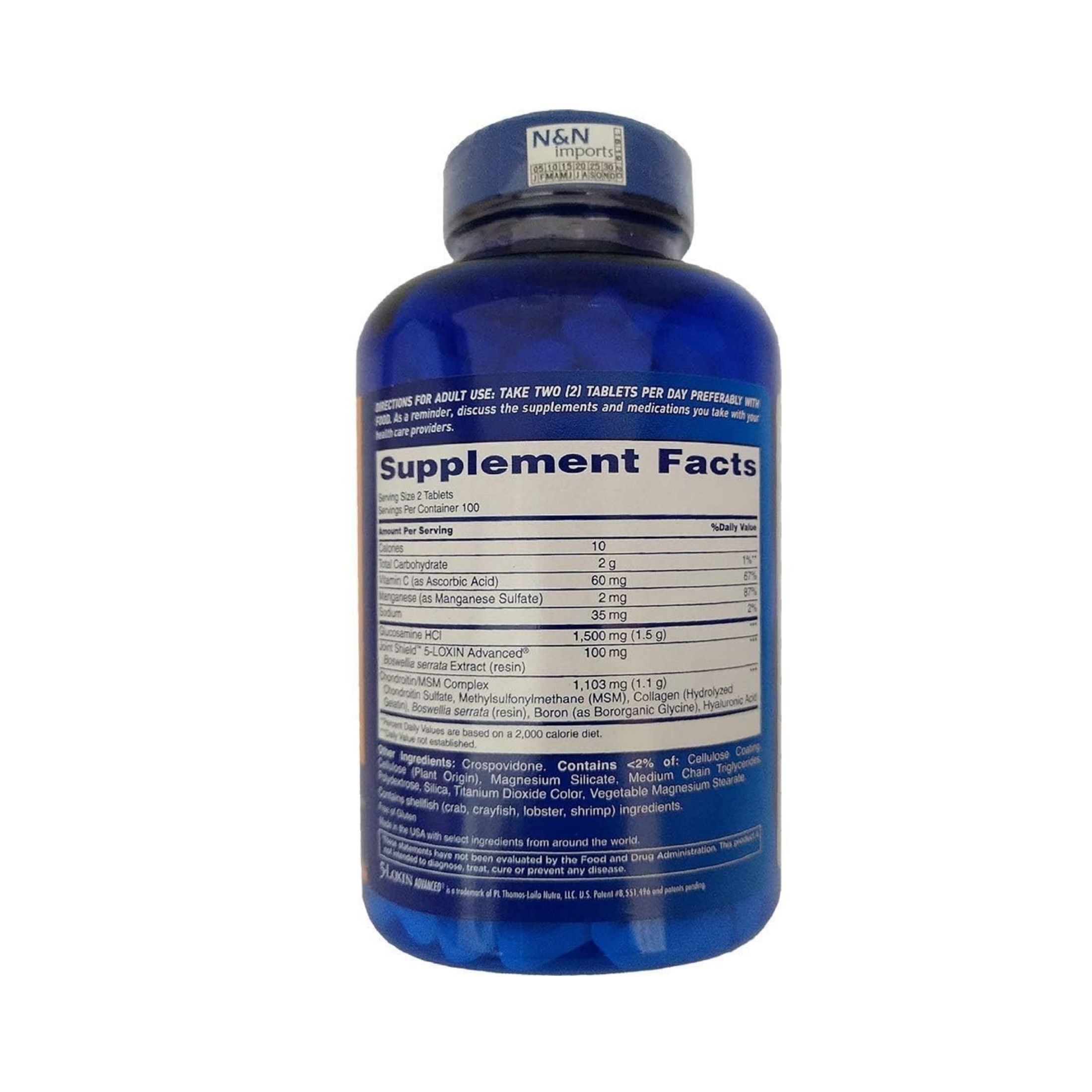 Osteo Bi-Flex Glucosamine Chondroitin Joint Health Supplement Coated Tablets - Triple Strength