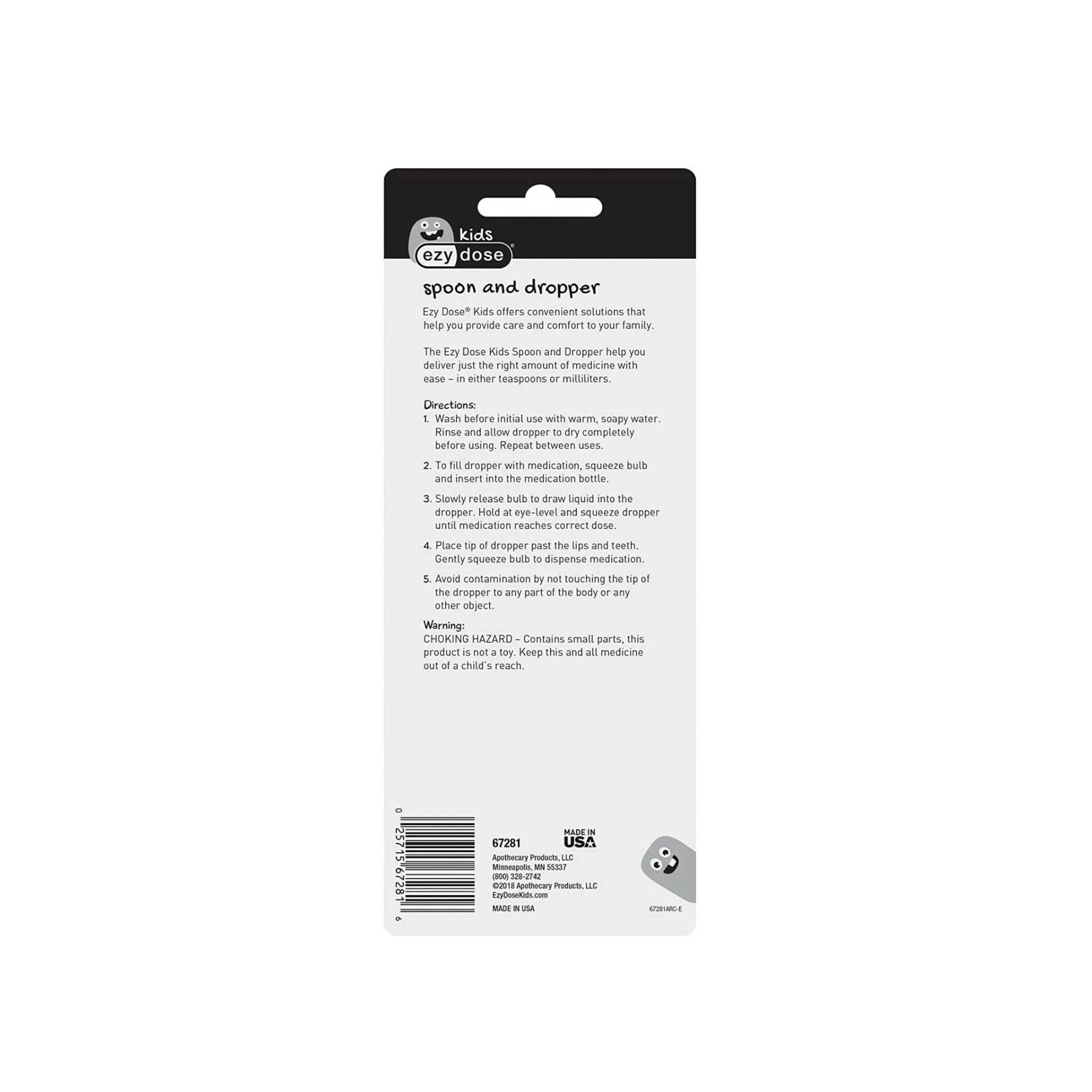 Ezy Dose Medicine Dropper And Spoon