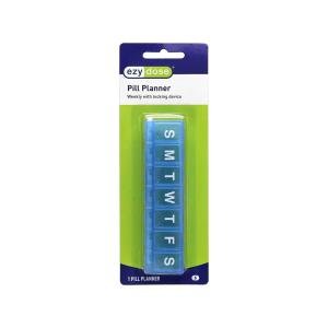 Ezy Dose Pill Reminder, Locking, 7-Day, Small