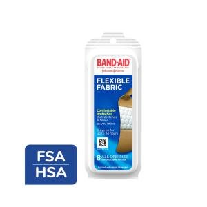 Band-Aid Brand Flexible Fabric Adhesive Bandages All One Size