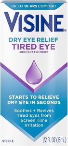 Visine Dryeye Relief Tired Eye Drops - 0.50 Fl Oz