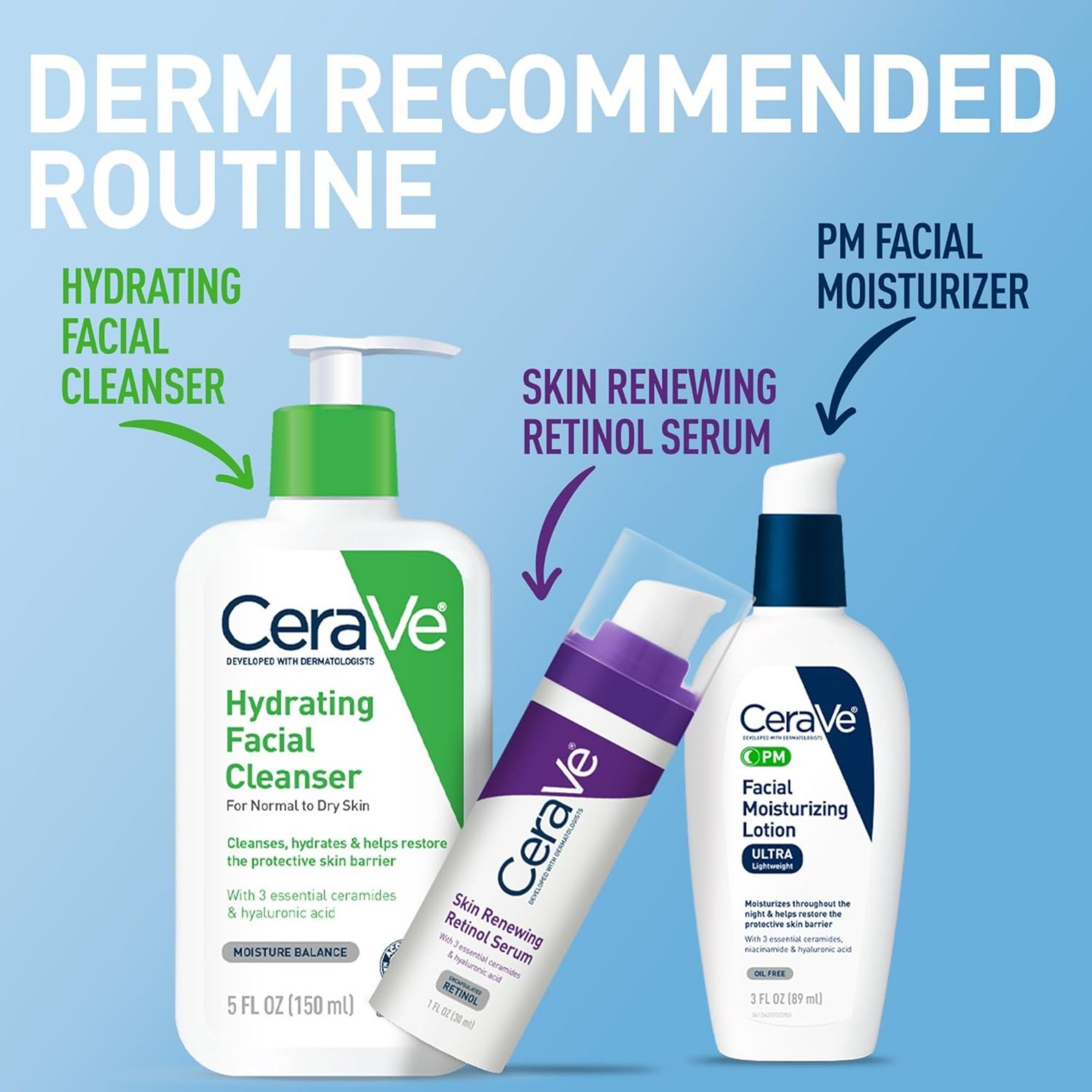 CeraVe Facial Pm Lotion 3 Oz