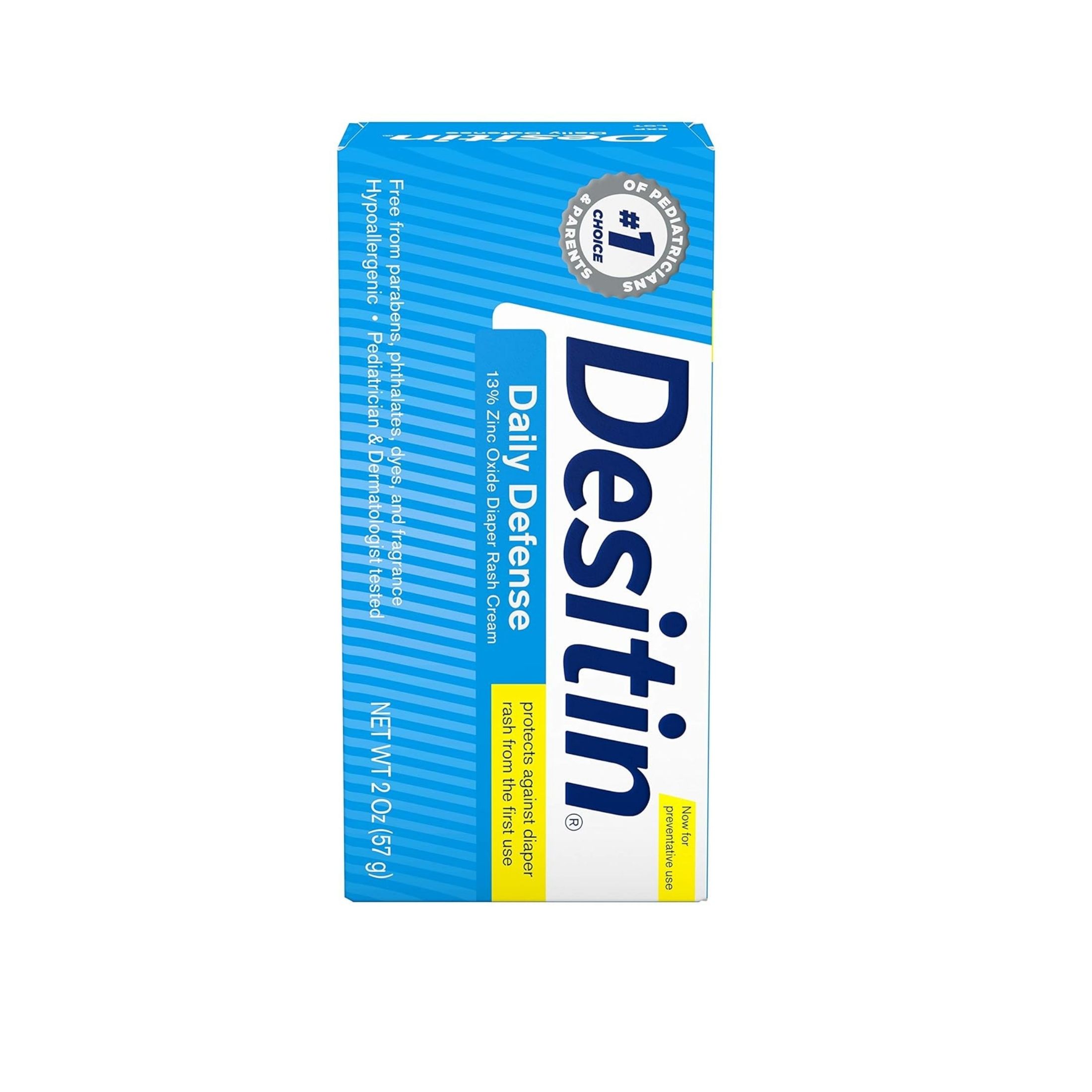 Desitin Daily Defense Baby Diaper Rash Cream, Travel Size - 2 Oz