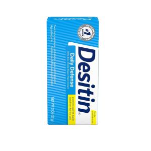 Desitin Daily Defense Baby Diaper Rash Cream, Travel Size - 2 Oz