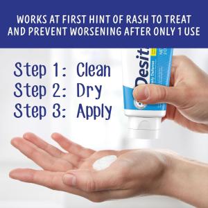 Desitin Daily Defense Baby Diaper Rash Cream, Travel Size - 2 Oz