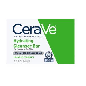 Cerave Hydrating Cleanser Bar 4.5 Oz