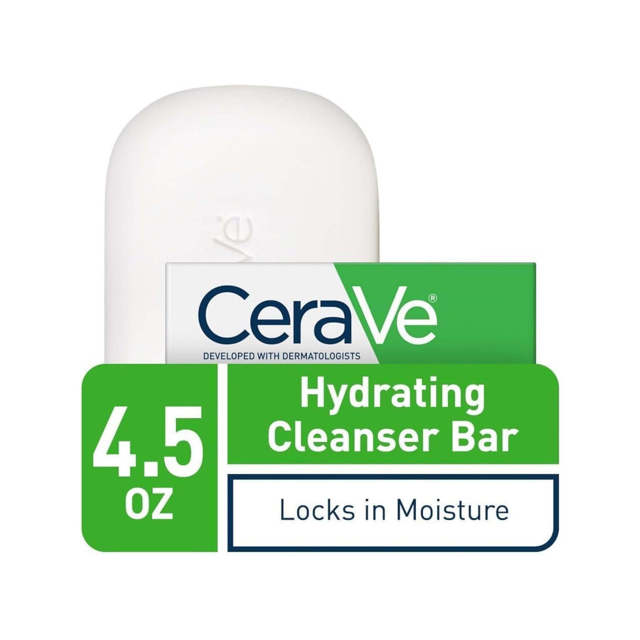 Cerave Hydrating Cleanser Bar 4.5 Oz