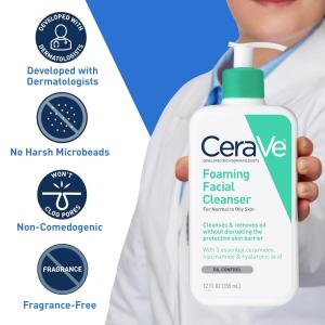 Cerave Foaming Facial Cleanser - 12 Oz
