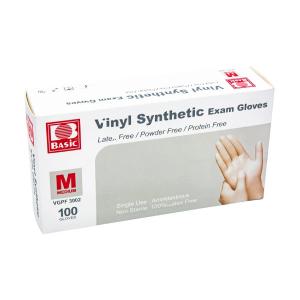 Basic Concentric Health Alliance - Vinyl Exam Glove - Medium