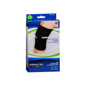 Sport Aid Knee Wrap Black Neoprene Large 15 -17