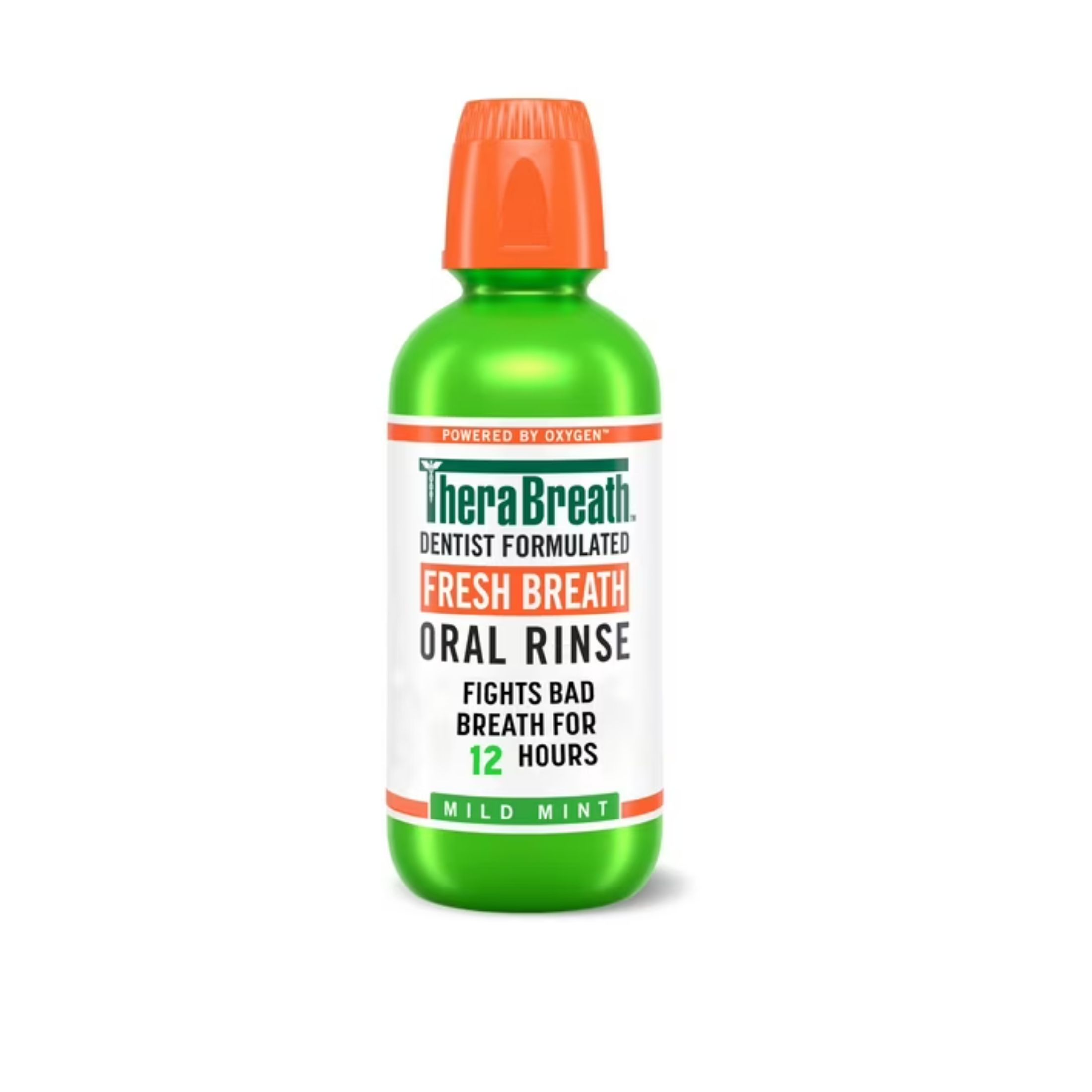TheraBreath Oral Rinse, Fresh Mild Mint 16 Fl Oz
