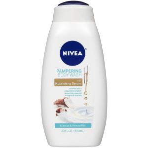 Nivea Coconut & Almond Milk Pampering Body Wash 20 Fl Oz