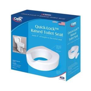 Carex Raised Toilet Seat Elevator - Standard