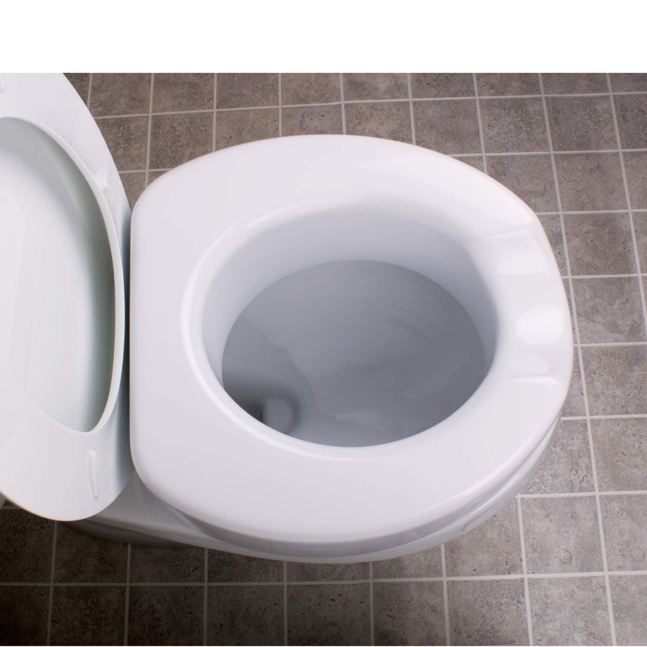 Carex Raised Toilet Seat Elevator - Standard