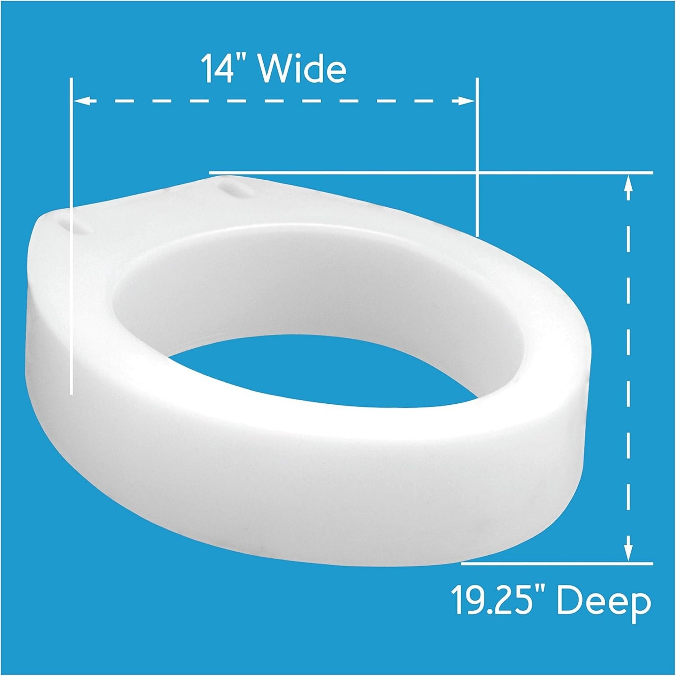Carex Toilet Seat Elevator - Elongated