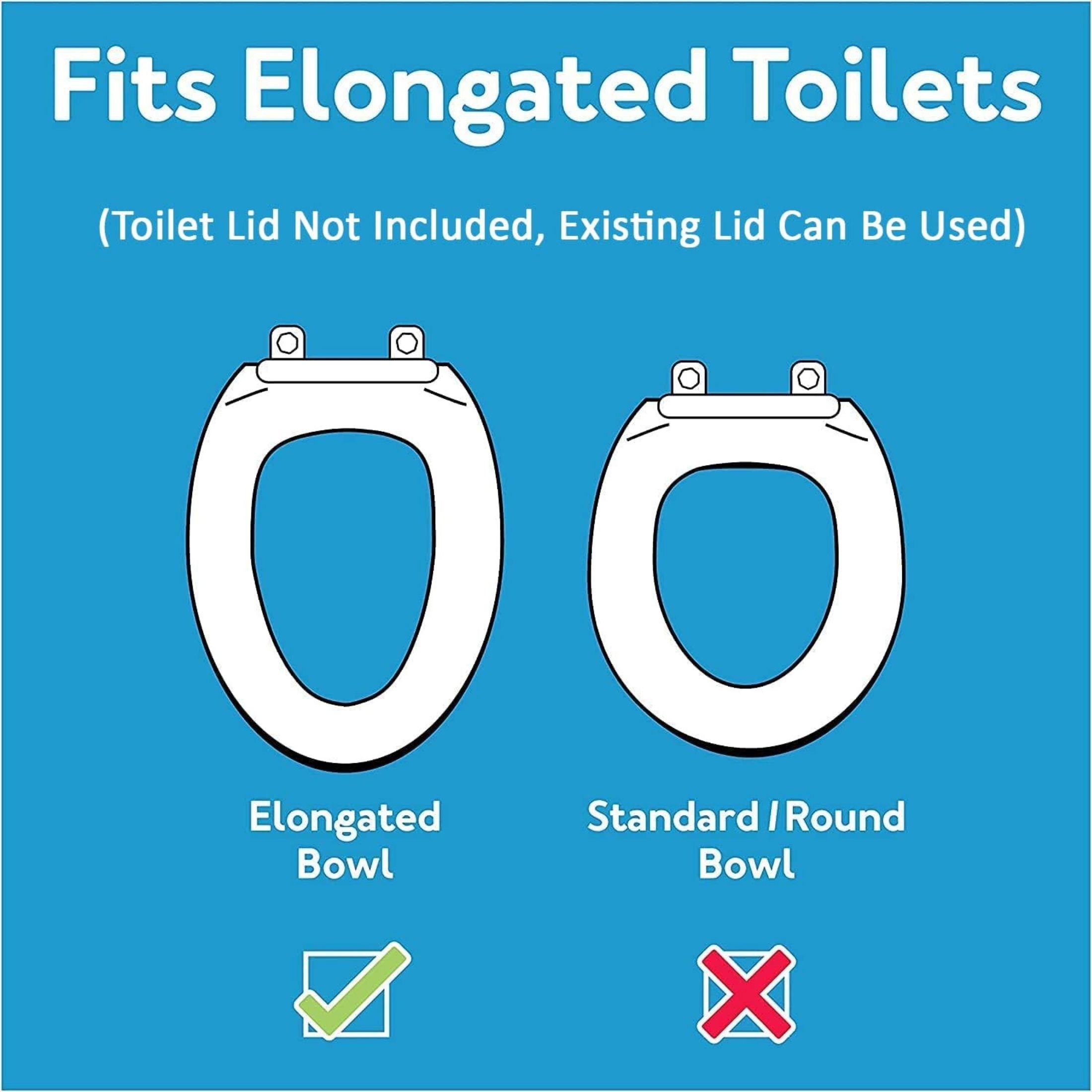 Carex Toilet Seat Elevator - Elongated