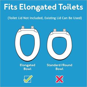 Carex Toilet Seat Elevator - Elongated