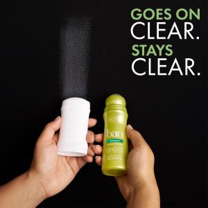 Ban Antiperspirant Deodorant, Invisible Roll On, Unscented 3.5 Fl Oz