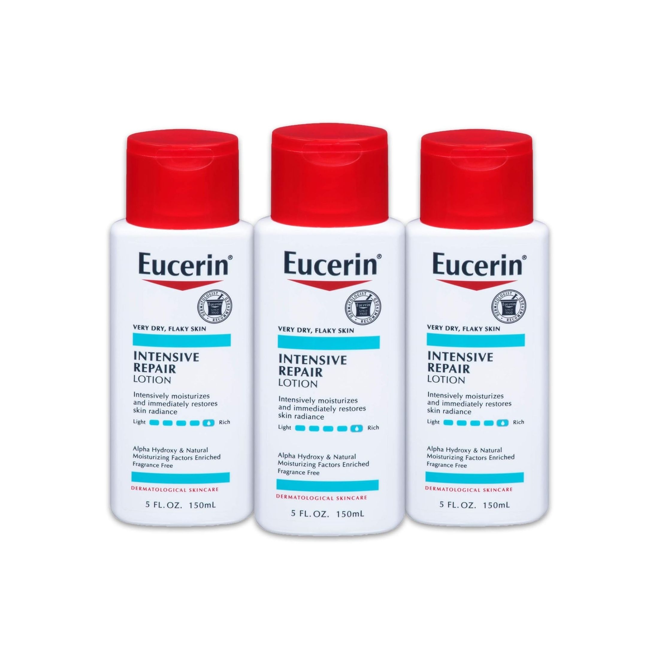 Eucerin Intensive Repair Rich Feel Lotion 8.4 Fl. Oz. Squeeze Bottle