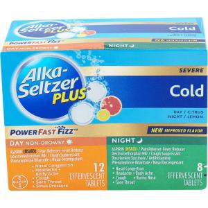Alka-Seltzer Plus Severe Cold, PowerFast Fizz, Effervescent Tablets
