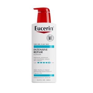 Eucerin Intensive Repair Body Lotion, Lotion For Very Dry Skin, 16.9 Fl Oz Pump Bottle