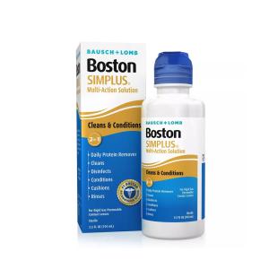 Bausch & Lomb Boston Simplus Multipurpose Contact Lens Solution 3.5 Fl Oz