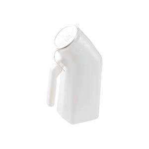 Carex Male Urinal, 32 Oz. With Cover, Single Patient Use