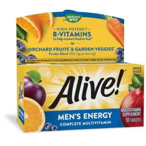 Nature's Way Alive! Complete Multi-Vitamin, Men's Energy, Tablets